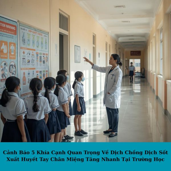 Cảnh báo dịch chồng dịch: Số ca Sốt xuất huyết và Tay chân miệng tăng nhanh, đặc biệt tấn công khu vực trường học. (Tiêu điểm về dịch bệnh cộng đồng)